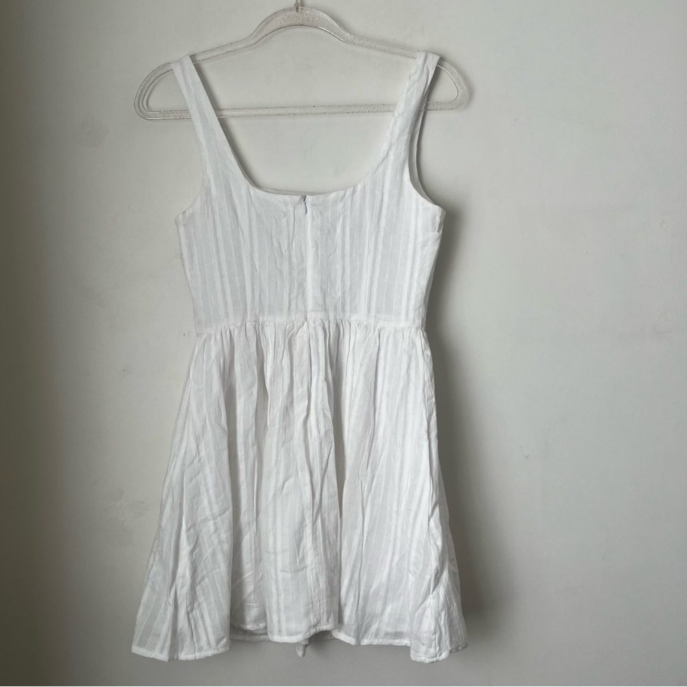 Princess Polly Lorinda White A-line Mini Dress 4 - Picture 10 of 10